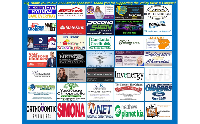 Major Sponsors