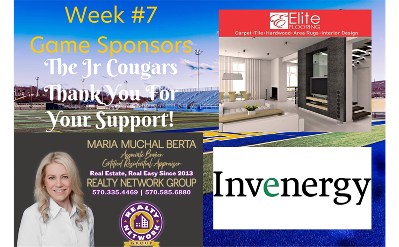 Week 7 Sponsors