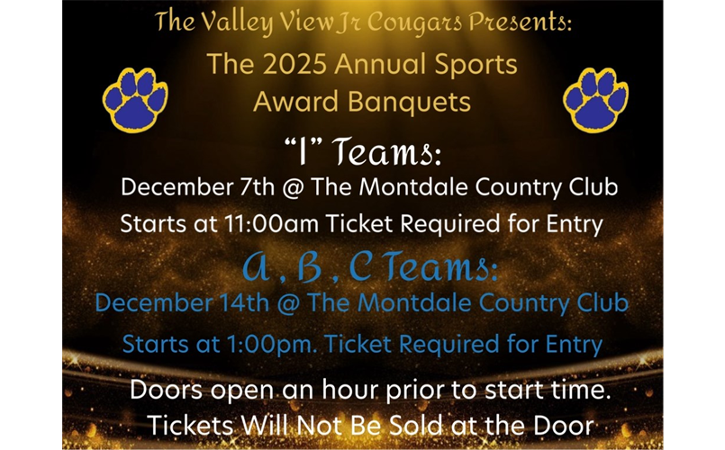 2025 Awards Banquets